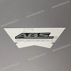Emblema carenatura laterale in ABS