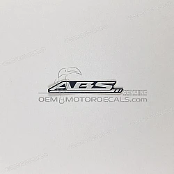 Front fender decal