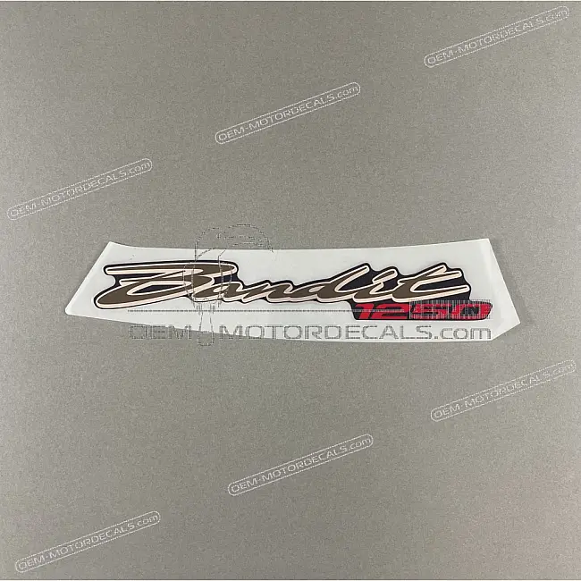 Suzuki GSF1250N Bandit Codone Emblema Bandit Lato Destro OEM 6816118H00EFB