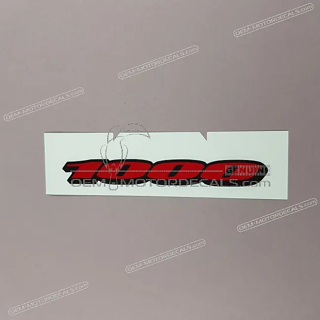 Suzuki GSXR1000 Emblème '1000' Coque Arrière Gauche OEM 6816141G00CVY