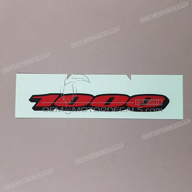 Suzuki GSXR1000 Kontstuk 1000 Embleem Links OEM 6816141G00CVZ
