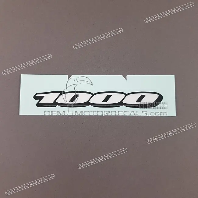 Suzuki GSXR1000 Tail Section 1000 Emblem OEM 6816141G00FHZ