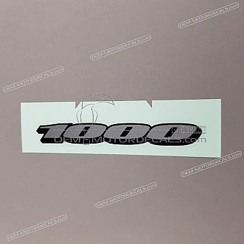 Emblème de coque arrière 
