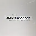 Embleem voor zadel/achterkuip GSX1400