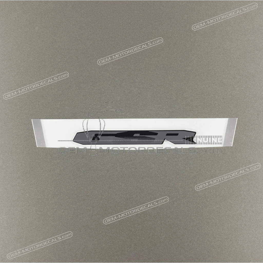Suzuki GSR600 Emblème GSR pour carénage arrière de selle OEM 6816144G00FRC Badge graphique d'origine usine section arrière