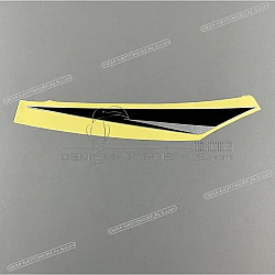 Adesivo posteriore coda carena, lato destro