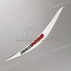 Tail cowl decal, right side