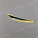 Tail cowl decal, left side