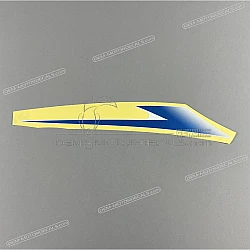 Tail cowl decal, left side
