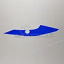 GSX1400 achterkap sticker, linkerkant