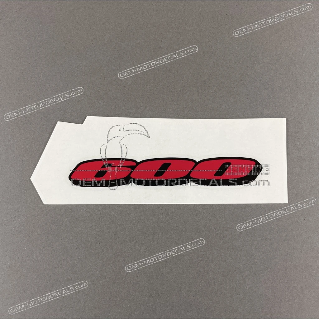 Suzuki GSXR600 Emblemat owiewki ogona 