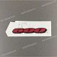 Suzuki GSXR600 Emblemat owiewki ogona 