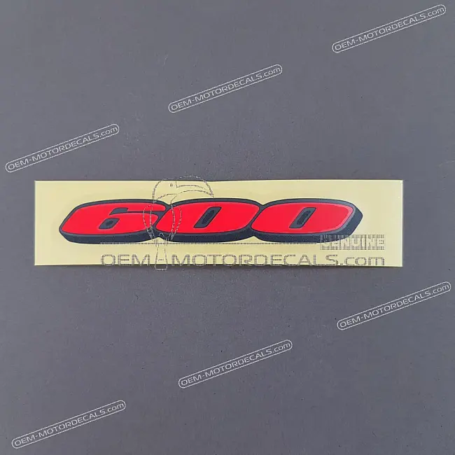 Suzuki GSX-R600 Heckverkleidung 600 Emblem Links OEM 6817101H01LV8