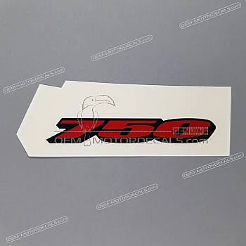 Tail cowl decal, left side