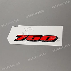 Tail cowl decal, left side