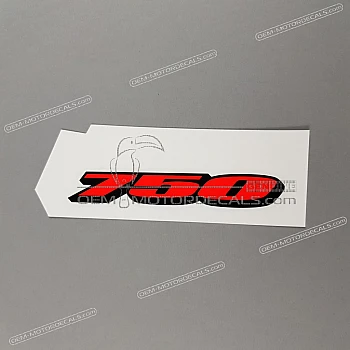 Tail cowl decal, left side