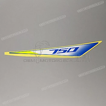 Tail cowl decal, left side