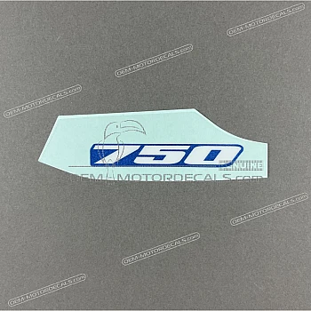 Tail cowl decal, left side