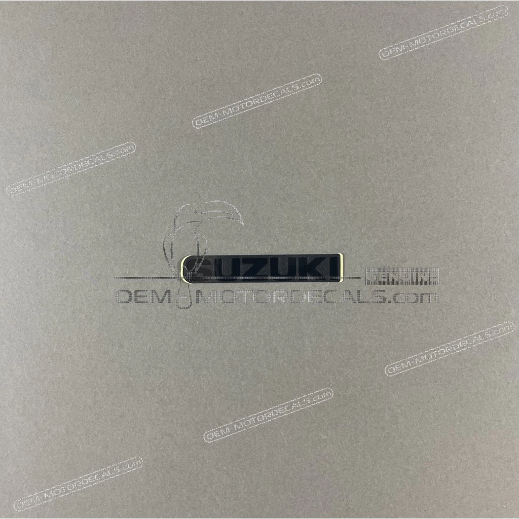 Suzuki SV650X Rahmenverkleidungs-SUZUKI-Emblem OEM 6817128H11KGL