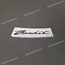 Emblema Suzuki Bandit para colín, lado izquierdo