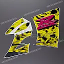 Upper right side cowling GSX-R graphic