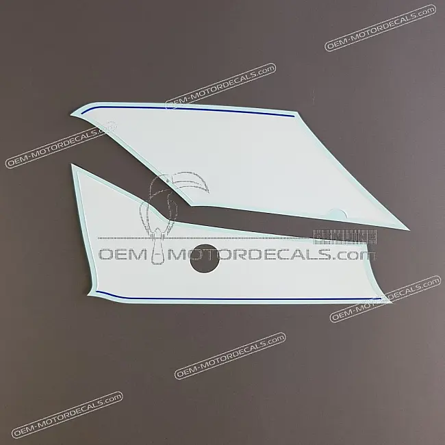 Suzuki GSXR1000 lower fairing GSX-R tape set right side OEM 6818040F20M18