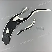 SUZUKI Zestaw naklejek na przedni błotnik 68180-41F30-AWC