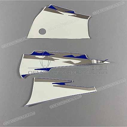 OEM Decals Suzuki GSXR1100 1993 - Blue White • Original Stickers