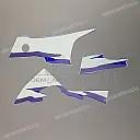 Zijpaneel stickers set, rechterkant