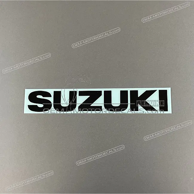 Suzuki GSX-R600 Under Cowling SUZUKI Emblem Left Side OEM 68181-01H00-019