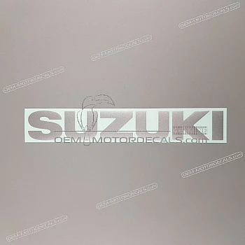 Belly pan decal