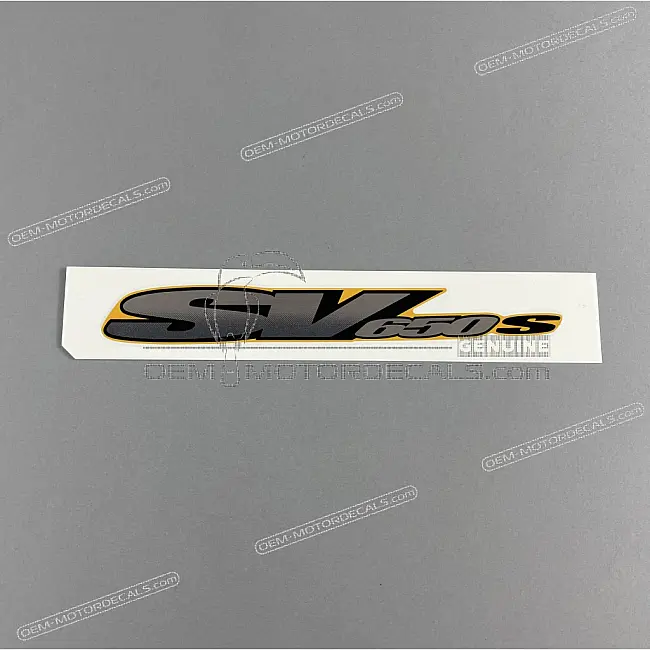 Suzuki SV650S Emblema carenatura SV650S OEM 6818120F00N9Z