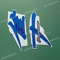SUZUKI Side cowling decal, right side 68181-24F70-ECS