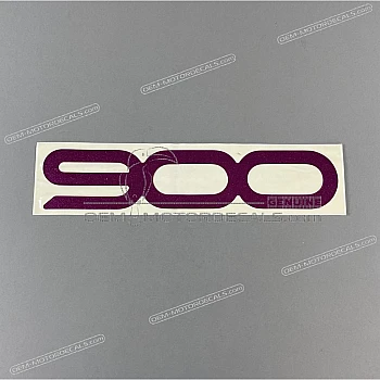 Belly pan decal, right side