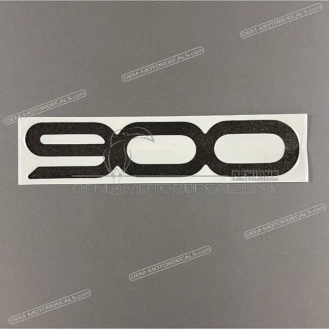 Emblema Suzuki RF900R carena inferiore OEM 6818131E001YM