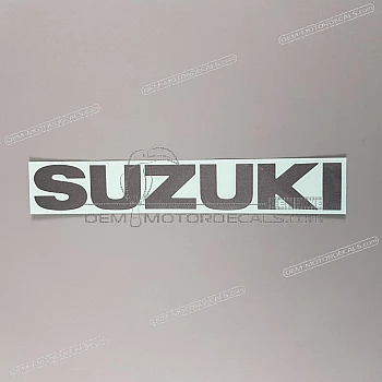 Belly pan decal