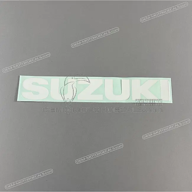 Suzuki GSXR600 Under Cowling SUZUKI Logo Emblem OEM 6818133C20YBD Factory Graphic