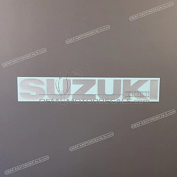 Belly pan decal