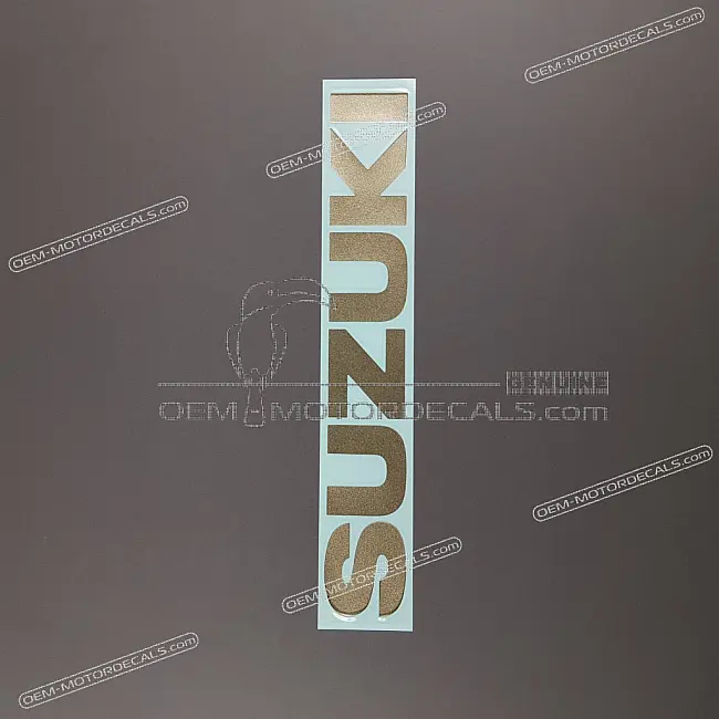Suzuki GSX-R600 Quilla SUZUKI Emblema OEM 68181-33C20-YLC