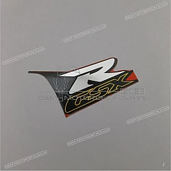 Side cowling decal, right side