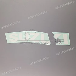 Belly pan decal, right side