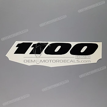 Belly pan decal