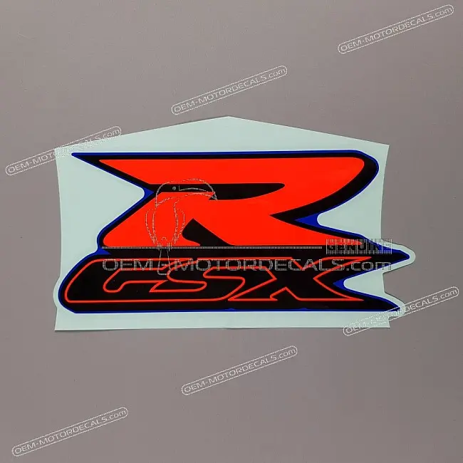 Emblema Suzuki GSXR750 para carenado GSX-R OEM 6818233E20M5B