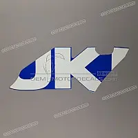 SUZUKI Pegatina para panel lateral, lado derecho 68183-23K30-YSF