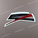 Under cowl Hayabusa graphic, right side