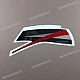 Suzuki GSX1300R Hayabusa Adesivo carena inferiore lato destro OEM 6818515H30AAR