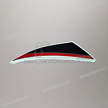 Side cowling decal, right side