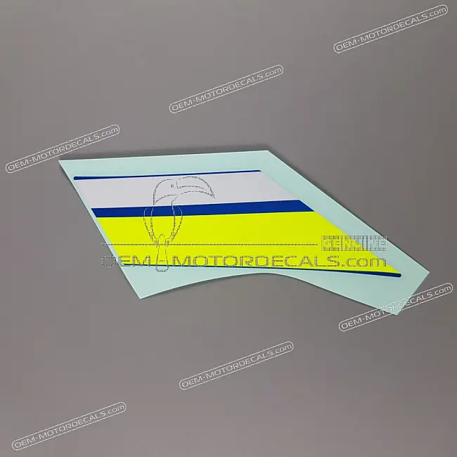Suzuki GSX-R1000 Autocollant sous-coque GSX-R côté droit OEM 6818517K00A3F