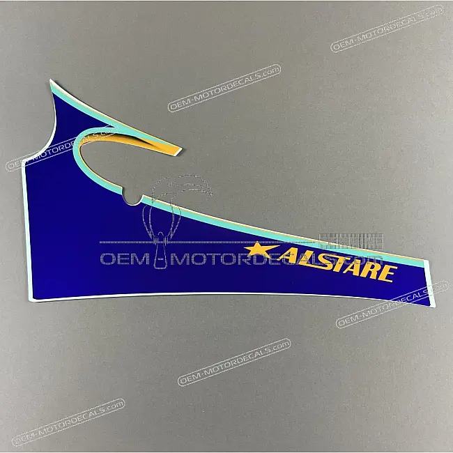 Suzuki GSX-R600 Onderkuip Corona Sticker Rechterzijde Boven OEM 6818534EB0CR9