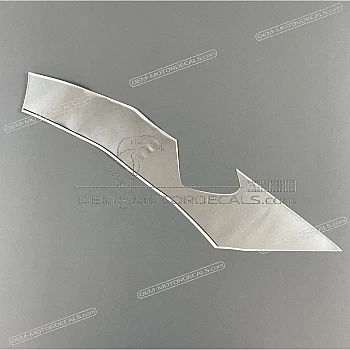 Belly pan decal, right side